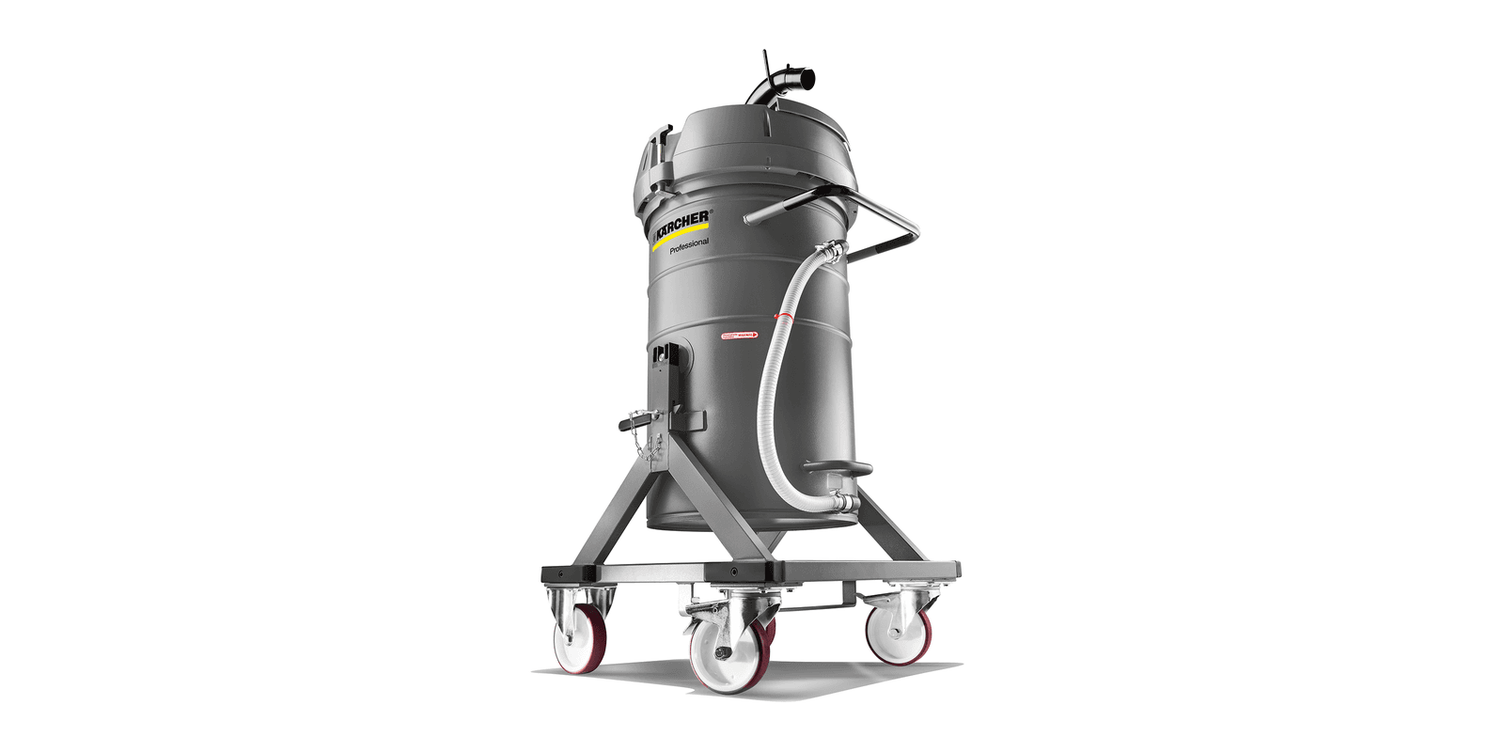 Kärcher industrial vacuums for liquids/swarf