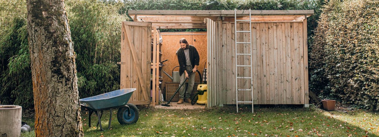 Kärcher tips: Making the garden winter-proof