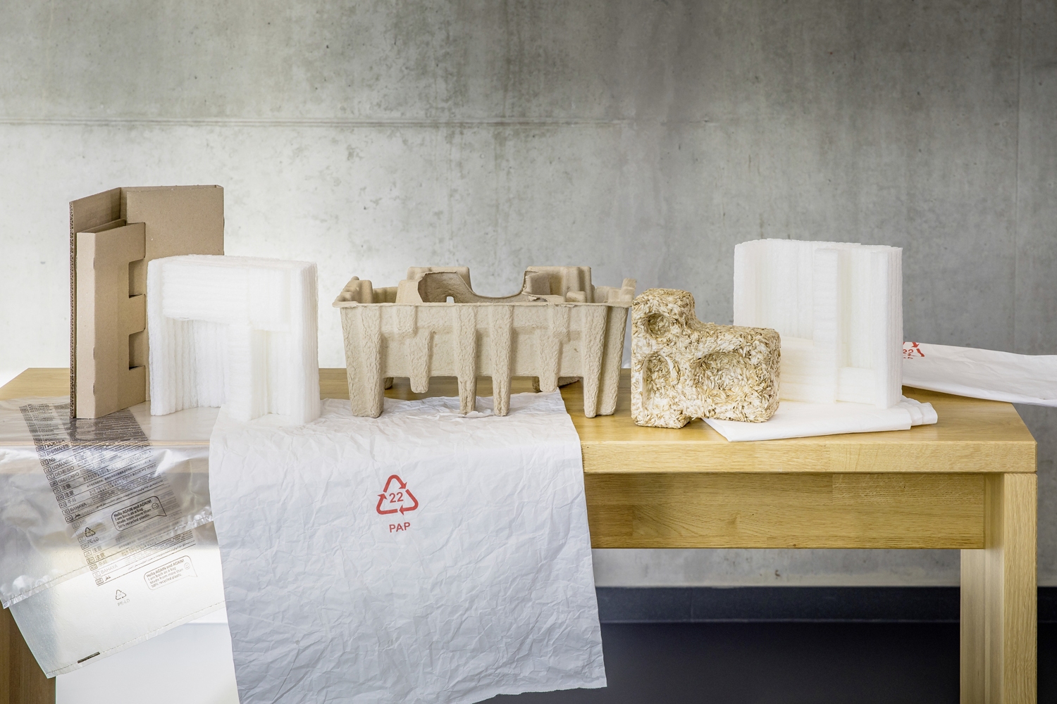 Sustainable Kärcher packaging materials and inlays