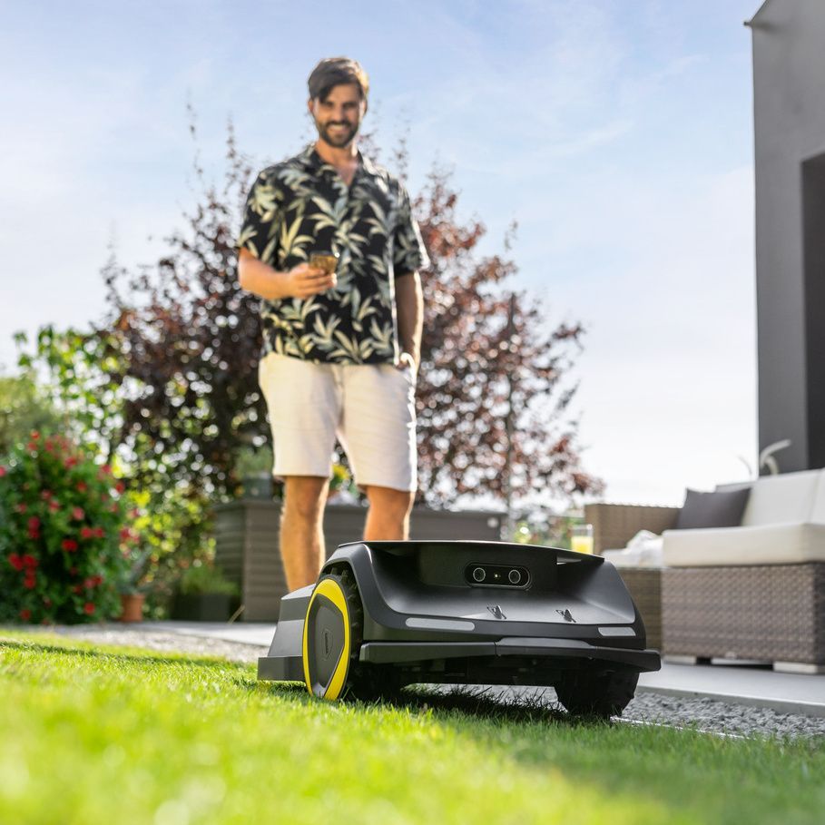 Kärcher robotic lawn mowers with remote control