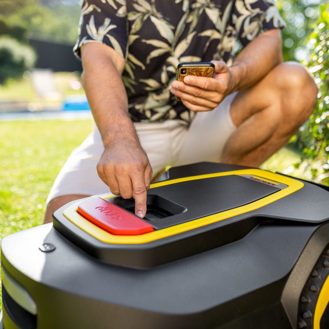 Kärcher robotic lawn mowers easy operation