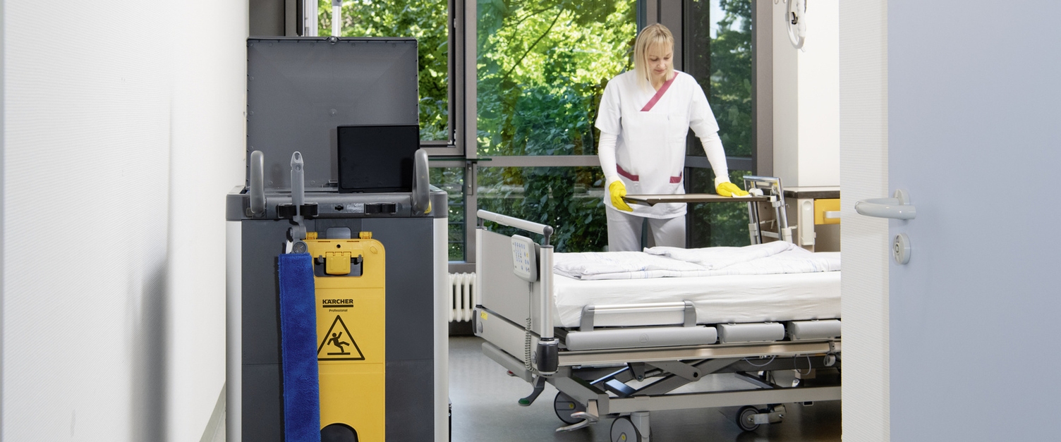 Cleaning in the healthcare sector