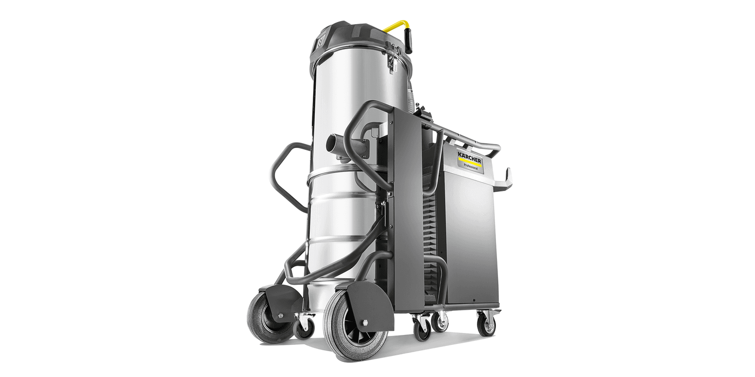 Kärcher industrial vacuums for solid materials/dust