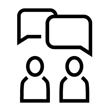 Symbol employee conversation