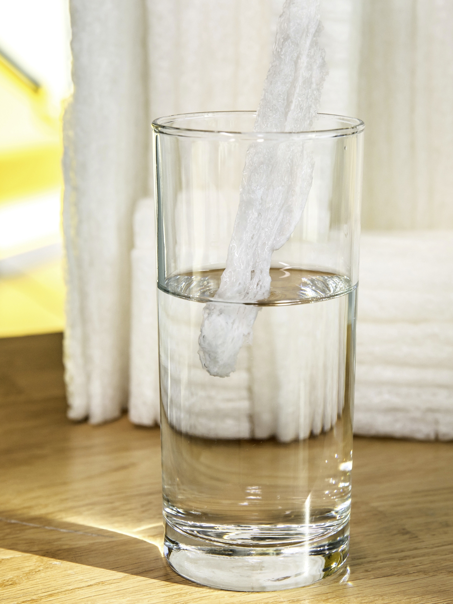 Kärcher packaging inlay made from water-soluble pea starch