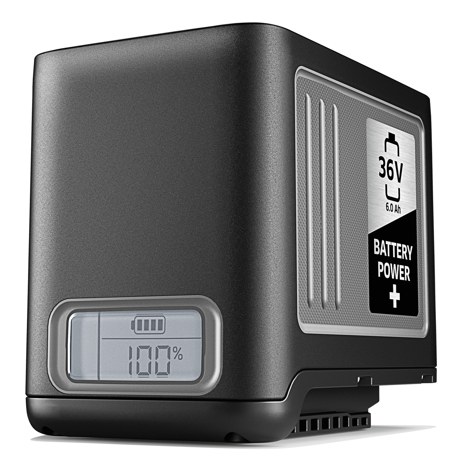 The 36 V 6.0 Ah Li-Ion battery The 36 V 6.0 Ah Li-Ion battery