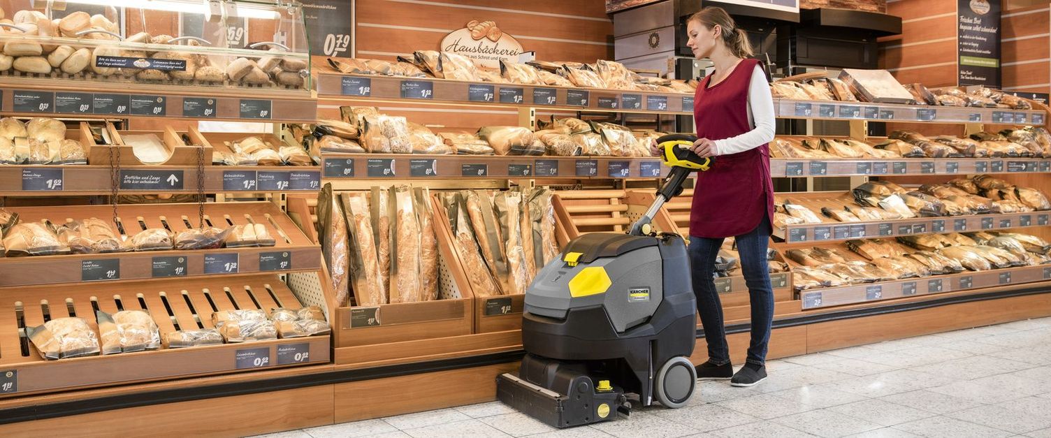 Commercial cleaning machine care