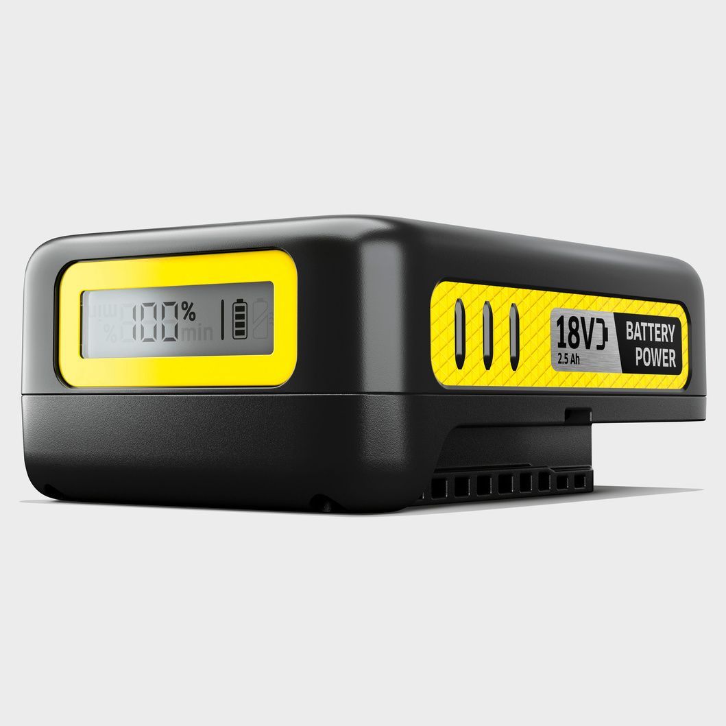 Kärcher Real Time Technology battery display Kärcher Real Time Technology battery display