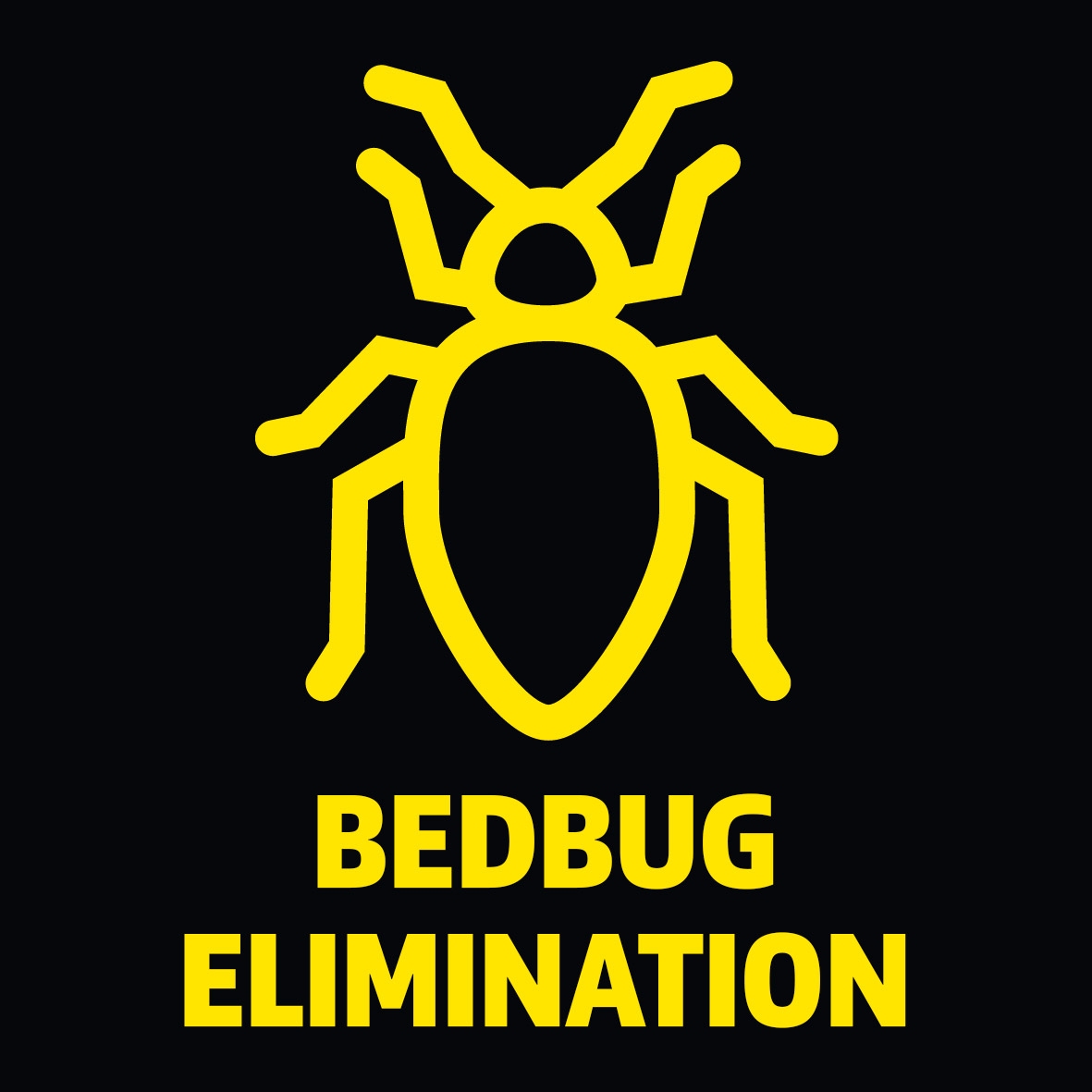 Bed bug elimination icon