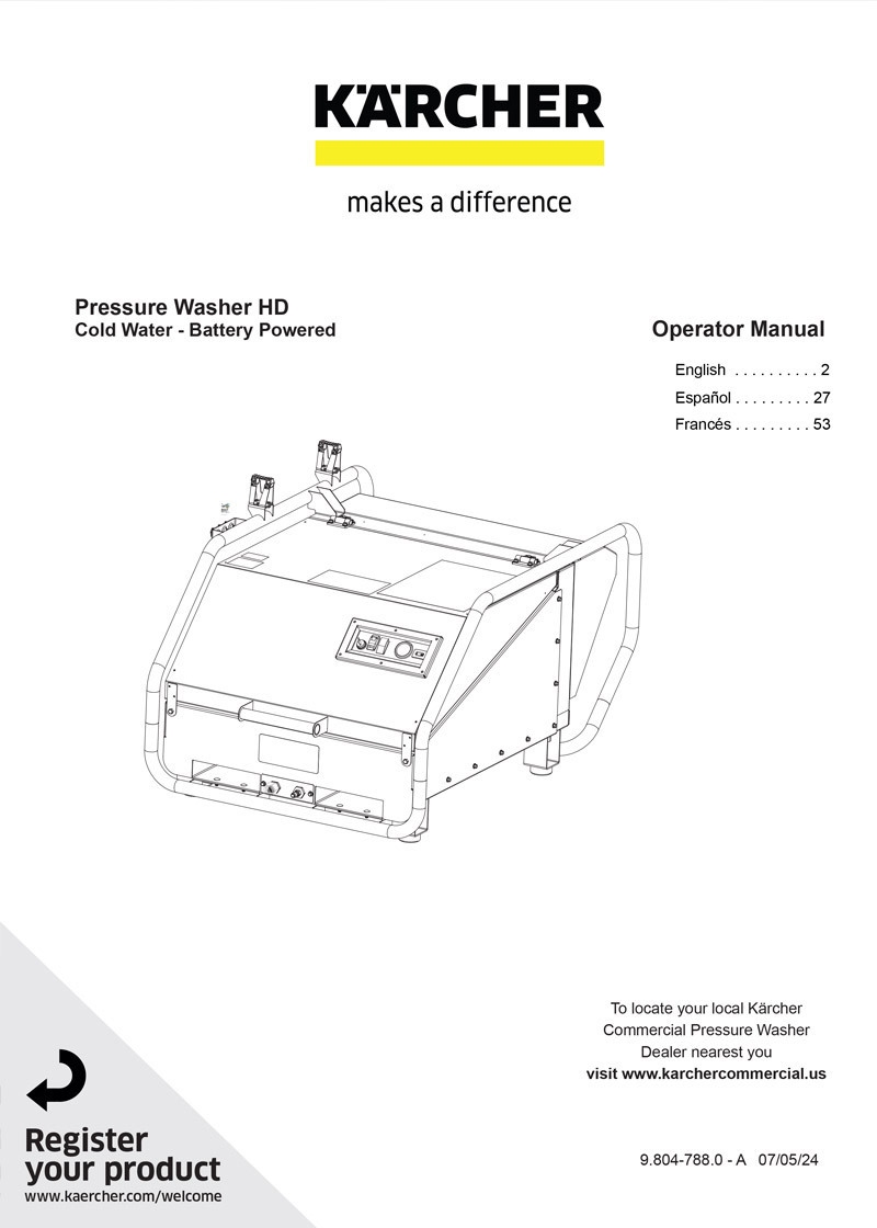 CleanWave Operator Manual Cover of CleanWave operator manual.