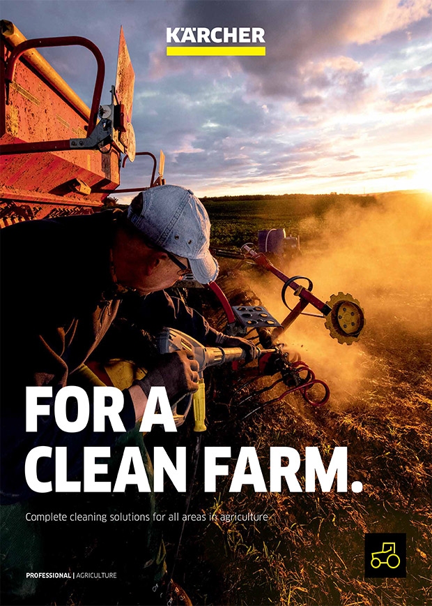 Kärcher Agriculture Industry Cleaning Guide cover