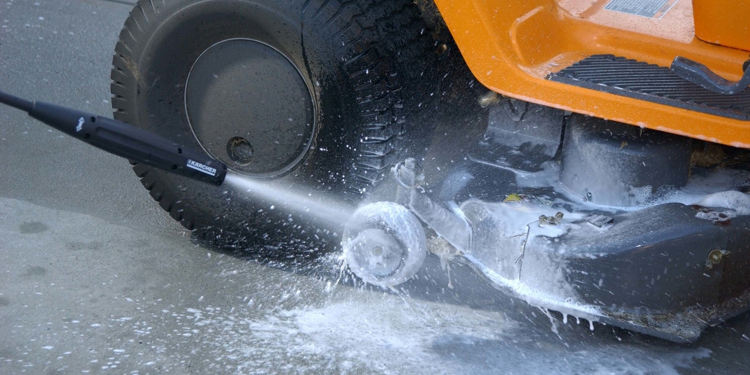 Karcher Multipurpose Detergent Cleans Lawn Mower