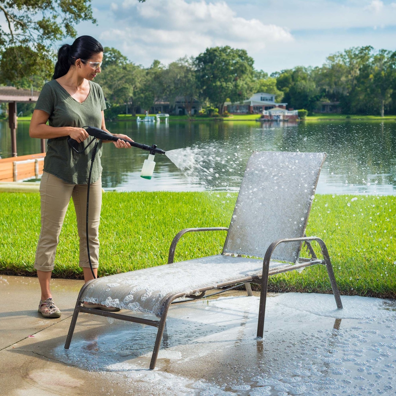Karcher Multipurpose Detergent Cleans Patio Chair Karcher Multipurpose Detergent Cleans Patio Chair