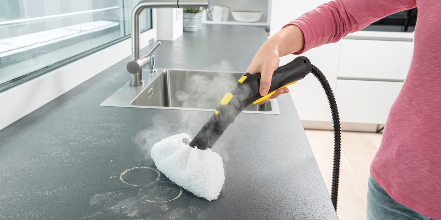 Karcher Steam Cleaners Clean Kitchen Counters