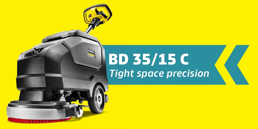 BD 35/15 Walk-Behind Floor Scrubber BD 35/15 Walk-Behind Floor Scrubber product photo