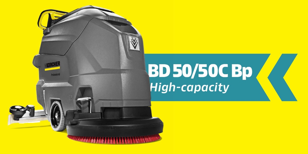 BD 50/50 Walk-Behind Floor Scrubber BD 50/50 Walk-Behind Floor Scrubber product photo