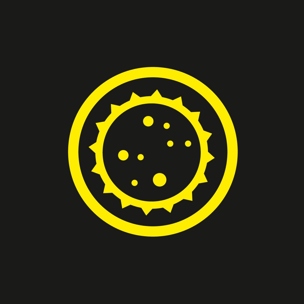 Bacteria Graphic icon of bacteria