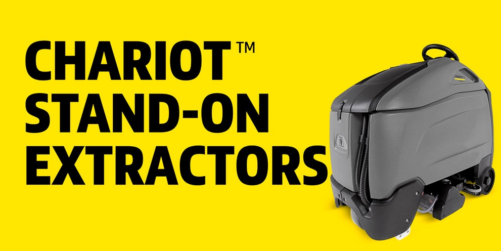 Chariot Stand-On Extractors Illustrated image of Chariot Stand-On Extractors.