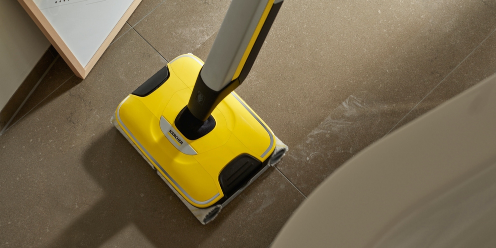 Floor cleaning with the floor cleaners from Kärcher