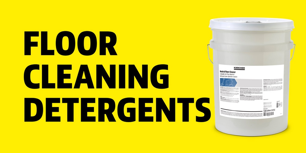 An illustration of a bucket of floor cleaning detergents.