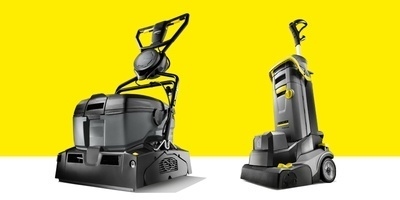Floor scrubbers Two Karcher floor scrubber product photos