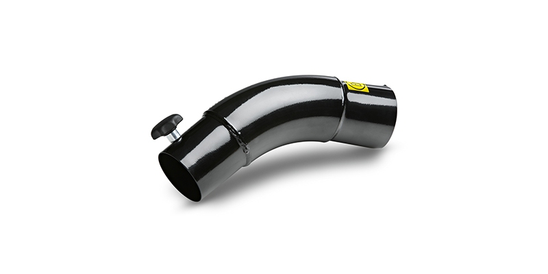 Ergonomic Handles & Tubes A product photo of a Kärcher coated bend.