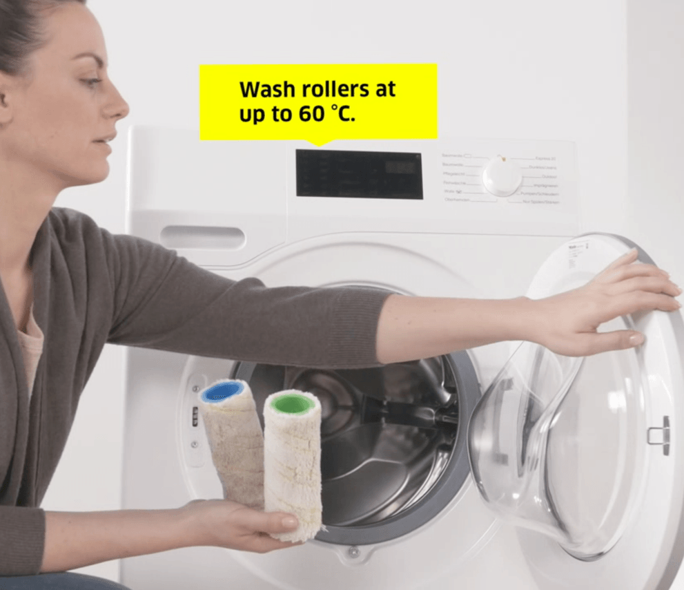 Karcher FC 5 Rollers Are Machine Washable