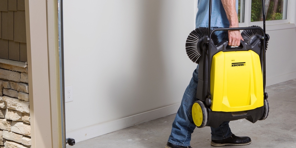 Karcher S650 Push Sweeper Light and Easy to Carry