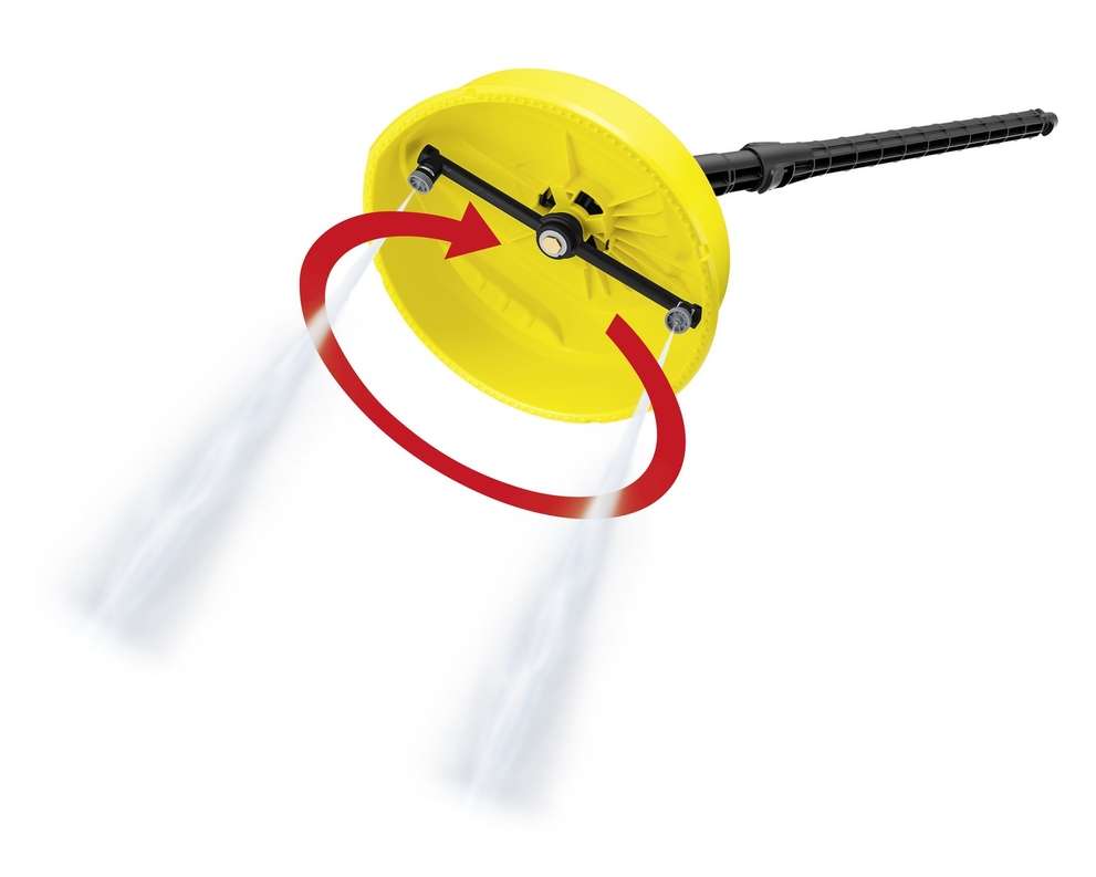 Karcher Surface Cleaner Spins By Water Pressure