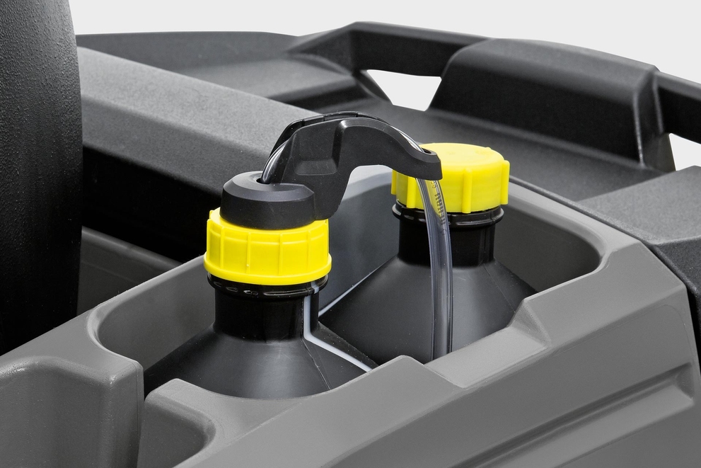 Save Money – Be More Environmentally Friendly Close-up photo of the Dose system