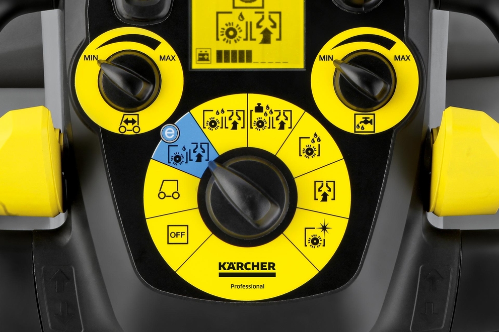 Simple & Safe Operation Kärcher EASY!Operation panel