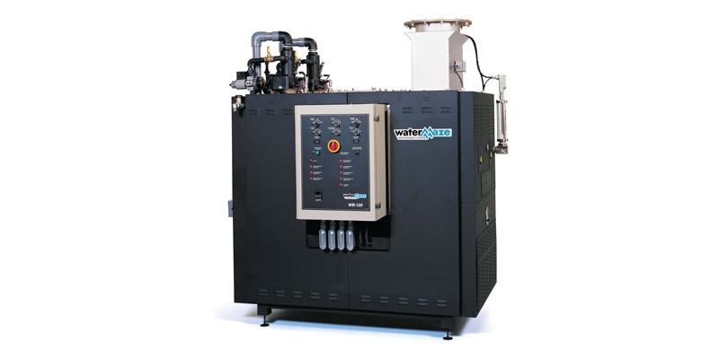 A product photo of the Water Maze WB-50A Wastewater Evaporator
