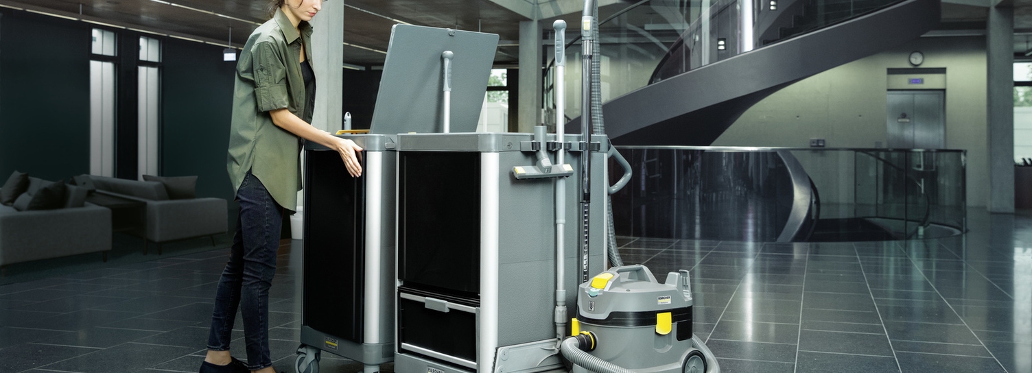 FlexoMate cleaning trolley FlexoMate cleaning trolley