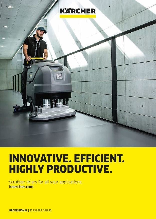 Scrubber and scrubber dryer brochure