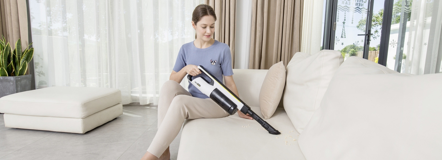 Máy hút bụi mịn giúp vệ sinh nhà cửa và có thể loại bỏ bụi mịn 