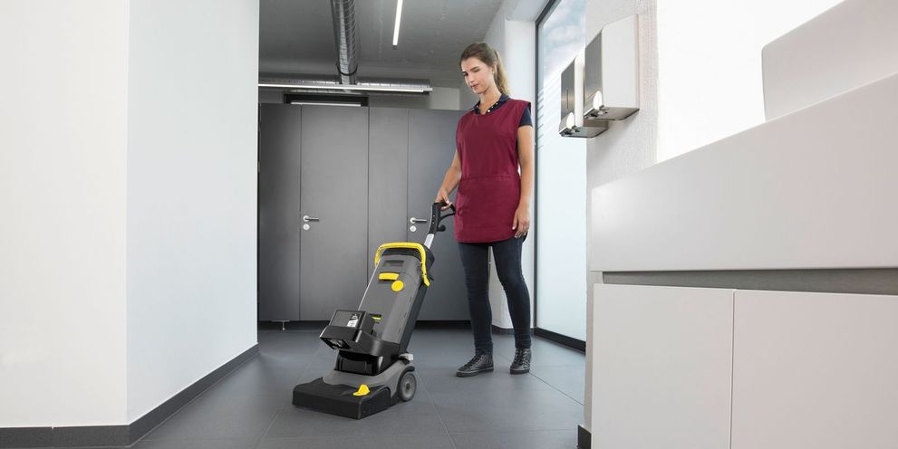 Cleaning restrooms