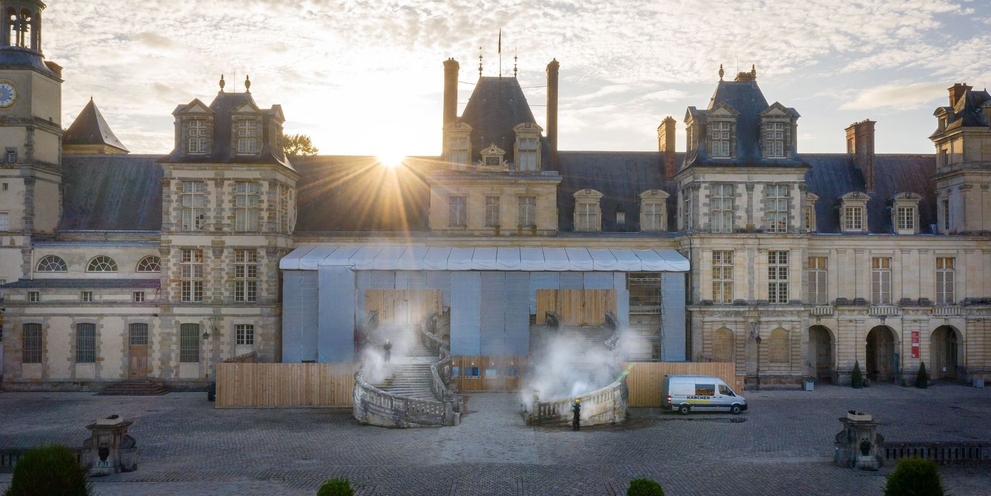 Dự án làm sạch tại cung điện Fontainebleau