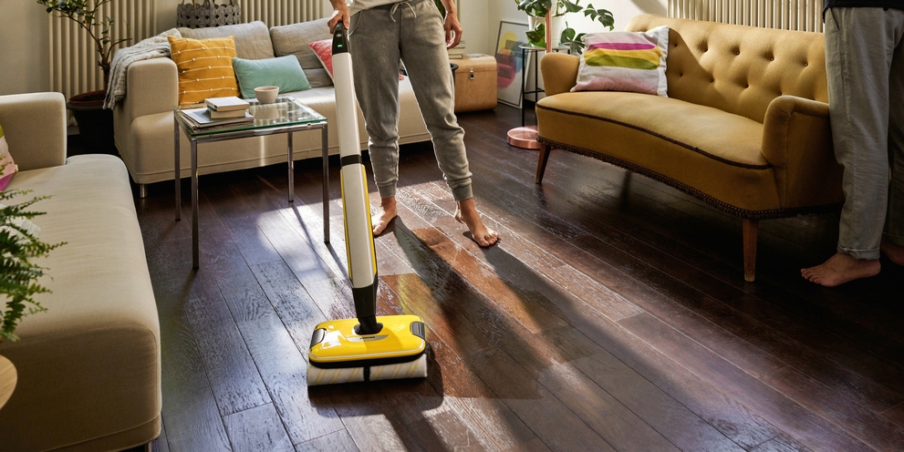 Mẹo Kärcher về Vệ sinh sàn gỗ và laminate