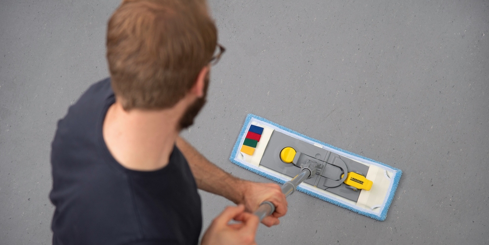 Mẹo Kärcher Vệ sinh sàn PVC và linoleum
