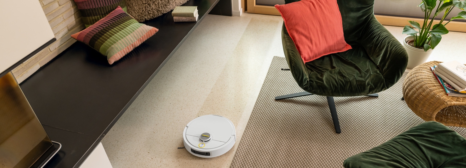 KÄRCHER RVM 4 Aspirator și mop robot cu discuri de ștergere rotative