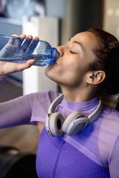 Water dispenser is used in the fitness studio Water dispenser is used in the fitness studio